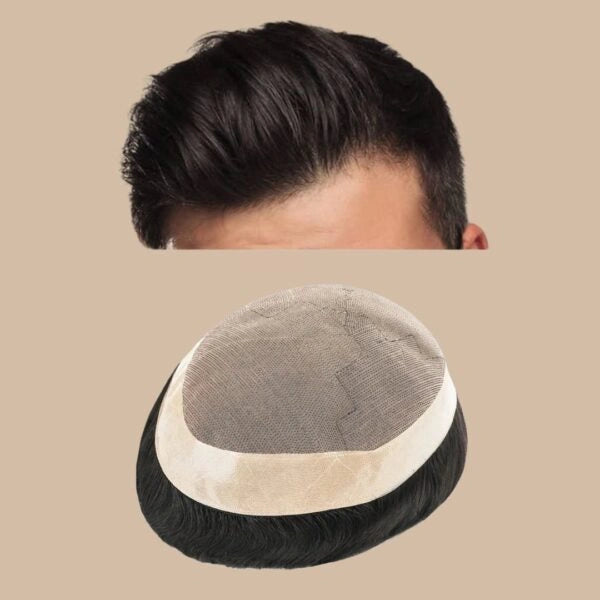 Monofilament Hair Patch - Natural-Looking Hair Replacement Solution