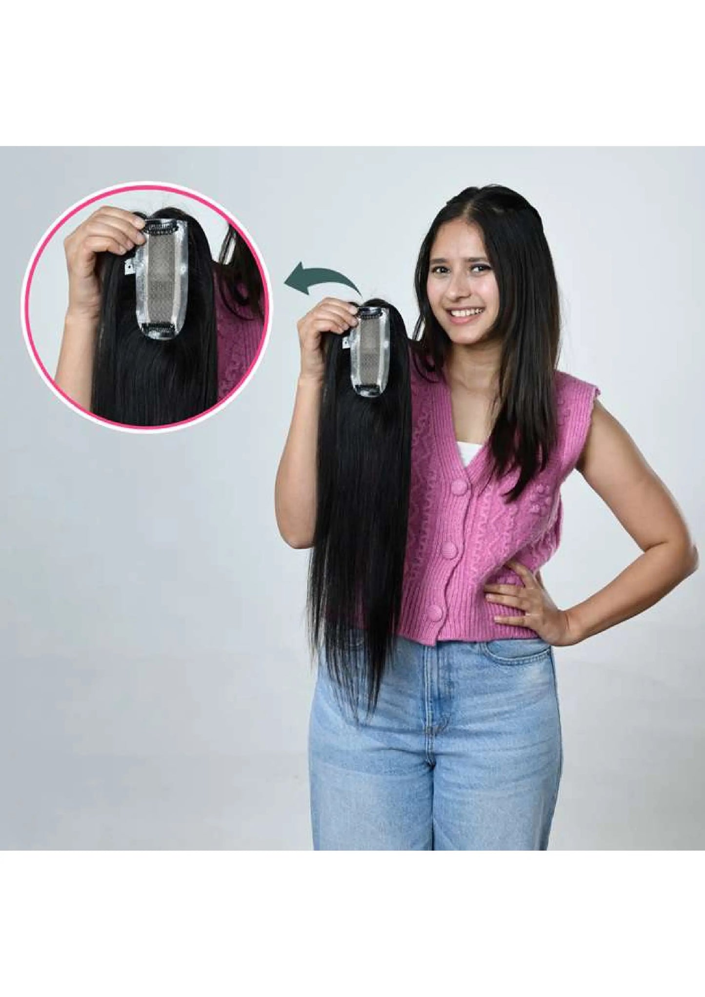 Keratin glue hair extensions