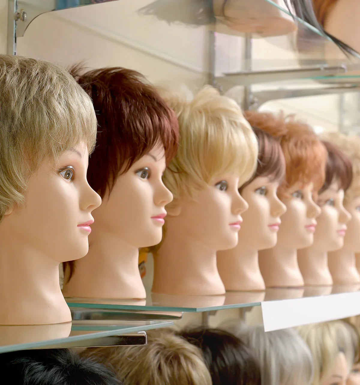 Items required for wig maintenance and use